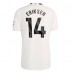 Manchester United Christian Eriksen #14 Replika Tredje matchkläder 2023-24 Korta ärmar